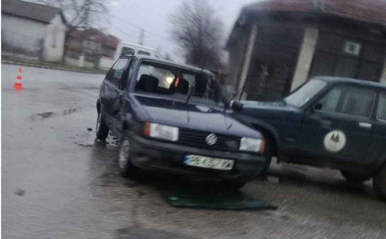 Отново неспазен „Стоп“ и отново инцидент на кръстовището в Дебър