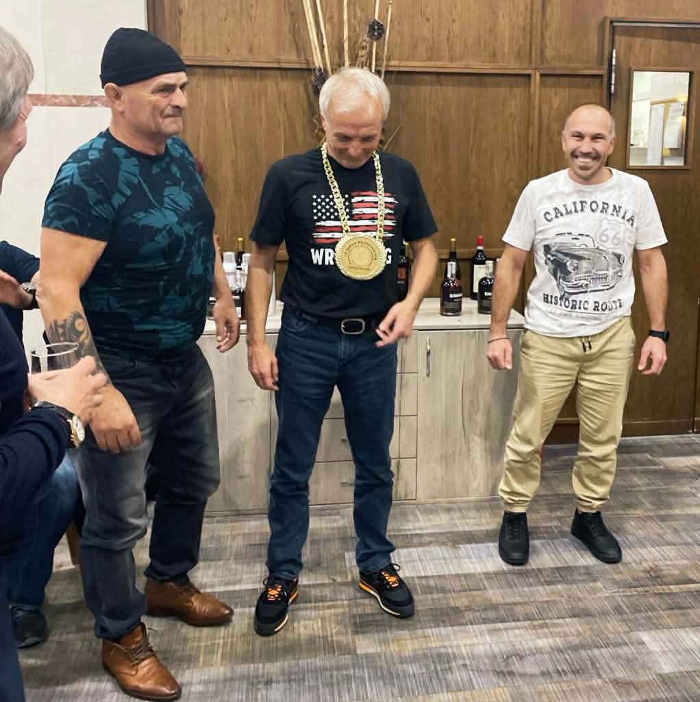 Гриша Ганчев с отличие от симеоновградския клуб по борба